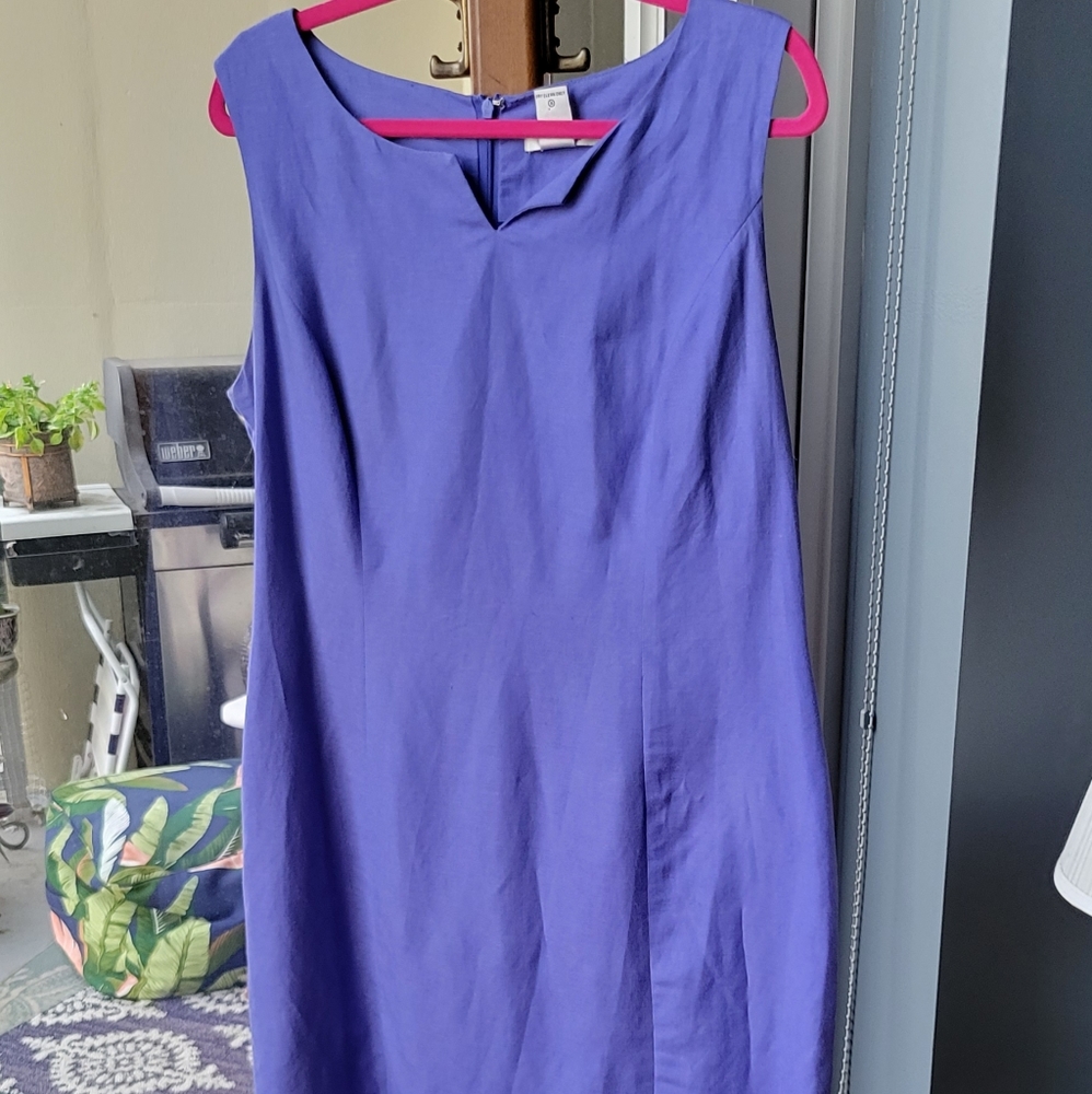Savannah | Linen-Blend Sheath Dress